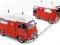 RENAULT ESTAFETTE 1968 POMPIERS 185172 Norev red