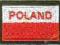 NASZYWKI-SPINAKE Naszywka Flaga Polska POLAND_w