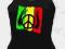 Koszulka damska TOP Rasta, Reggae, Jamaica - S