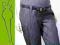 SPODNIE CIĄŻOWE JEANSY szare rurki  rozm. 46