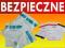 Koperty bezpieczne M5+ 155x255 SuperXsafe 50 szt