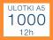 ULOTKI A5 1000 szt jednostronne w 12 godzin