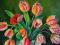TULIPANY  55 x 46 cm olejny