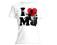 Damski T-shirt Michael Jackson - I Love MJ SALE!