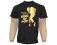 Damski T-shirt Michael Jackson - Gold King S SALE!