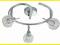 LAMPA NOWOCZESNA DIAMENT SPIRALA 3 BOMBOLA CHROM