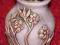 Dzbanek ceramika szkliwiony wazon wazonik malowany