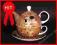 TEA FOR ONE zestaw filiżanka dzbanek Gustaw Klimt