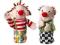 IKEA KLAPPAR CIRKUS PACYNKA CLOWN 30cm OD LANSTOL