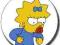 Przypinka SIMPSONOWIE 8 - Maggie Simpson + GRATIS