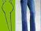 JEANS spodnie-ciążowe  NAVY BLUE I  (36-46)roz.42
