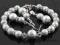 KOMPLET3w1~SWAROVSKI SREBRZYSTE KULE~SREBRO BIGLE