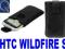 TELONE LUNA BLACK + 2 x FOLIA DO HTC WILDFIRE S
