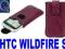 TELONE LUNA RED + 2 x FOLIA DO HTC WILDFIRE S