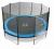 TRAMPOLINA 244 cm Athletic trampoliny siatka batut