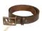 New Era Leather Belt Brown XXL pasek skórzany