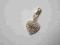 CHARMS WYJĄTKOWE SERCE SWAROVSKI SREBRO