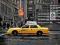 New York ulica - Taxi - plakat 91,5x61 cm