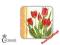 Podkładka korkowa - tulipan