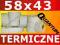 Etykiety termiczne do drukarki etykiet 58x43 800