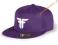 FALLEN TRADEMARK 210Flex Fit Hat Purple White L/XL