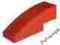 =F86= 2x Nowe LEGO Red Slope Curved 3x1 50950 =