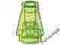 =F86= 6x Nowe LEGO Tr-Neon Green Cone 1x1 4589b =