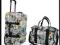 bagaż podręczny  Damska WALIZKA na kółkach TOREBKA