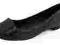 Balerinki Nessi 18409 R.38 Szare (welur) CoZa Buty