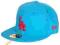 New Era Full Cap Seasonal Contrast LA Blue 7 5/8