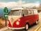 VW Camper California - plakat 3D - 47x67 cm
