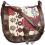 Desigual torebka listonoszka logowana DS013