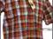 rozm.L 41/42 Koszula SPORTOWA W KRATĘ 100% COTTON