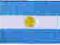 Naszywka Argentyna - Flaga Argentyny