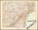 STANY PÓŁNOCNE USA stara mapa z 1897 roku