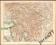 KRAINA oryginalna mapa z 1897 roku