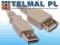 Przewód kabel przedłużacz USB wtyk-gniazdo A 1,8m