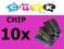 10 x EPSON T0711 CHIP DX4000 DX4050 DX5000 DX5050