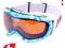 Gogle BRENDA SANTA SKY BLUE PRINT Orange Kurier