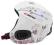 Kask BRENDA VENDI Junior XS White Flower Kurier