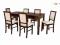 Stół 80x160 rozkładany i 6x krzesło _D29 _MEBLINE