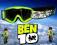 BEN 10 gogle narciarskie ANTI FOG 100%UV for BOY G