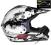 KASK LS2 MX433.4 QUAKE GLOSS WHITE CROSS ENDURO S