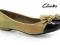 -30% BALERINKI CLARKS CADIZ TREASURE BRĄZOWE 38