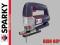 SPARKY wyrzynarka FSPE81 Profesjonalna elektronika