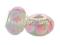 PD039 Lampwork koraliki modułowe ze wzorem 9x14mm