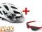 UVEX KASK DAMSKI ROWEROWY NA ROLKI 52-57 +OKULARY