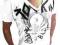 Cipo Baxx T-shirt C-5183 white rozm. M