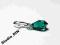 CHARMS zawieszka KROPLA emerald SWAROVSKI   DIN