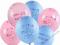 BALONY NA ROCZEK 1 urodziny 4 wzory balon z misiem